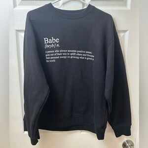 “Babe” Brunette The Label L/XL